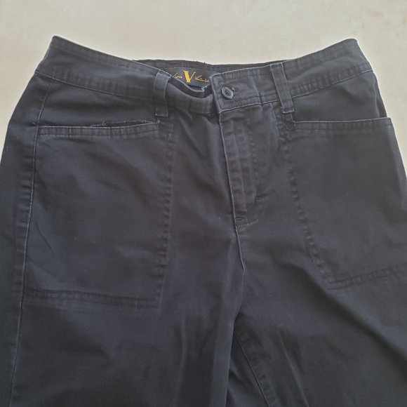 Gloria V Vanderbilt Black straight Leg pants - Picture 4 of 5